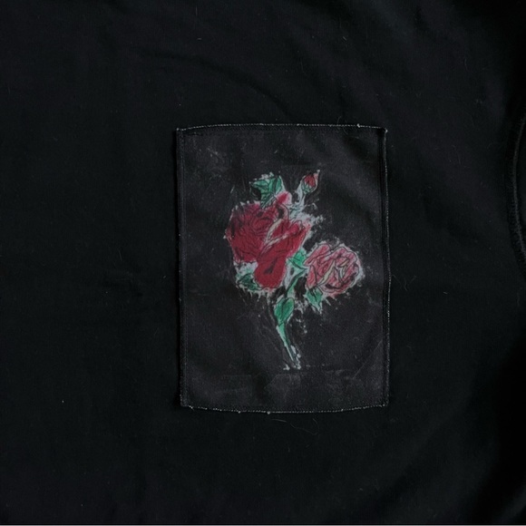 SAINTS X SINNERS Rose Patch Sweatshirt - Size Medium - Picture 3 of 6